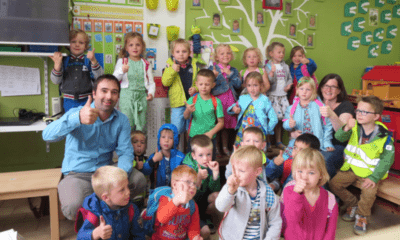 Koen Daniëls in de klas