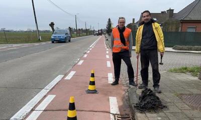 Parlementslid bij straatkolk