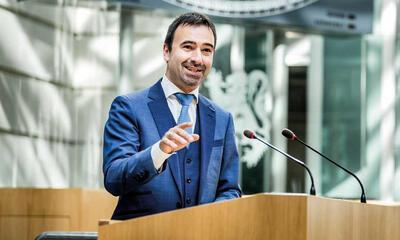 Koen Daniëls in het Vlaams Parlement