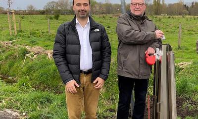 Koen Daniëls en Dirk Van Raemdonck in De Klinge