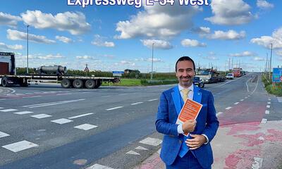 Koen Daniëls aan afrittencomplex Vrasene