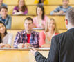 Professor voor aula in hoger onderwijs